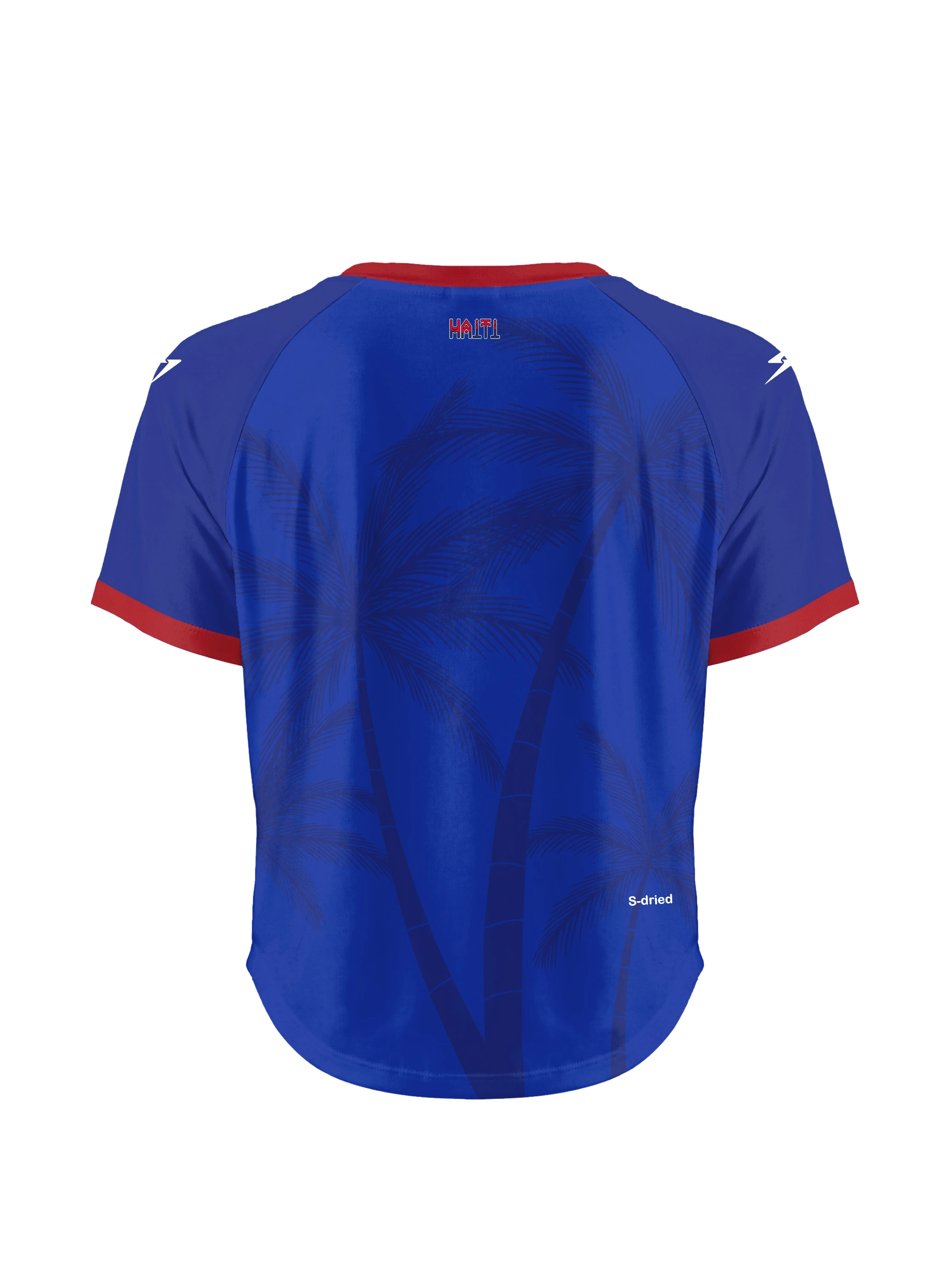 2026 Women's Haiti National Soccer Team Fans Top Oversize Blue