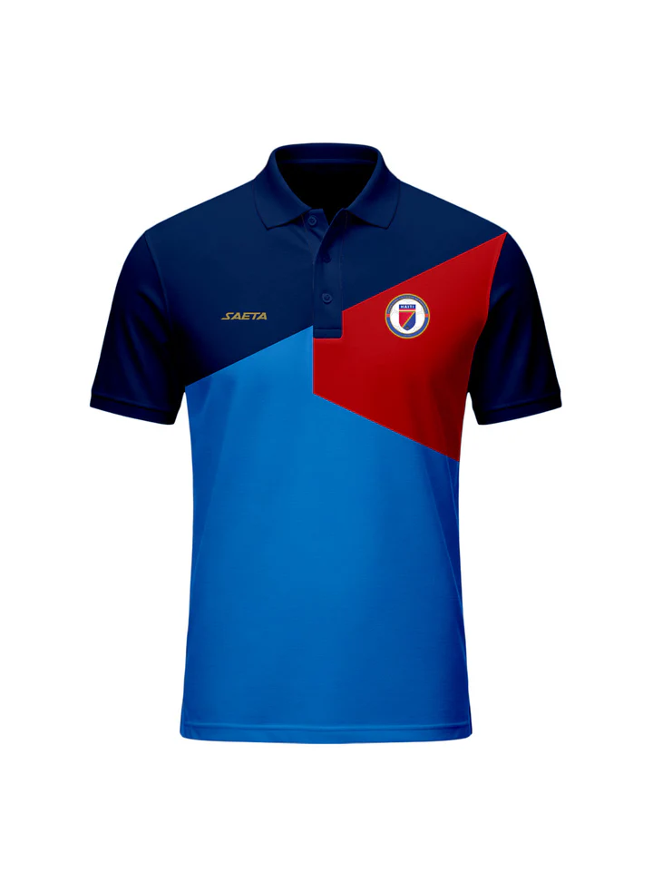 2026 Hotel Men's Haiti Soccer Team Polo Shirt Sky Blue