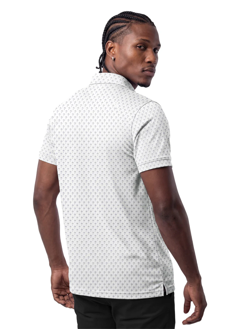 2026 Hotel Men's Haiti Soccer Team Polo Shirt White