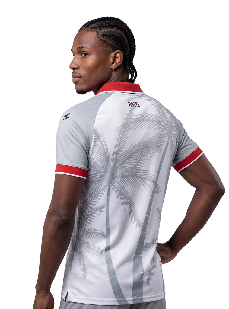 2026 Men's Haiti Soccer Team Fans Jersey White