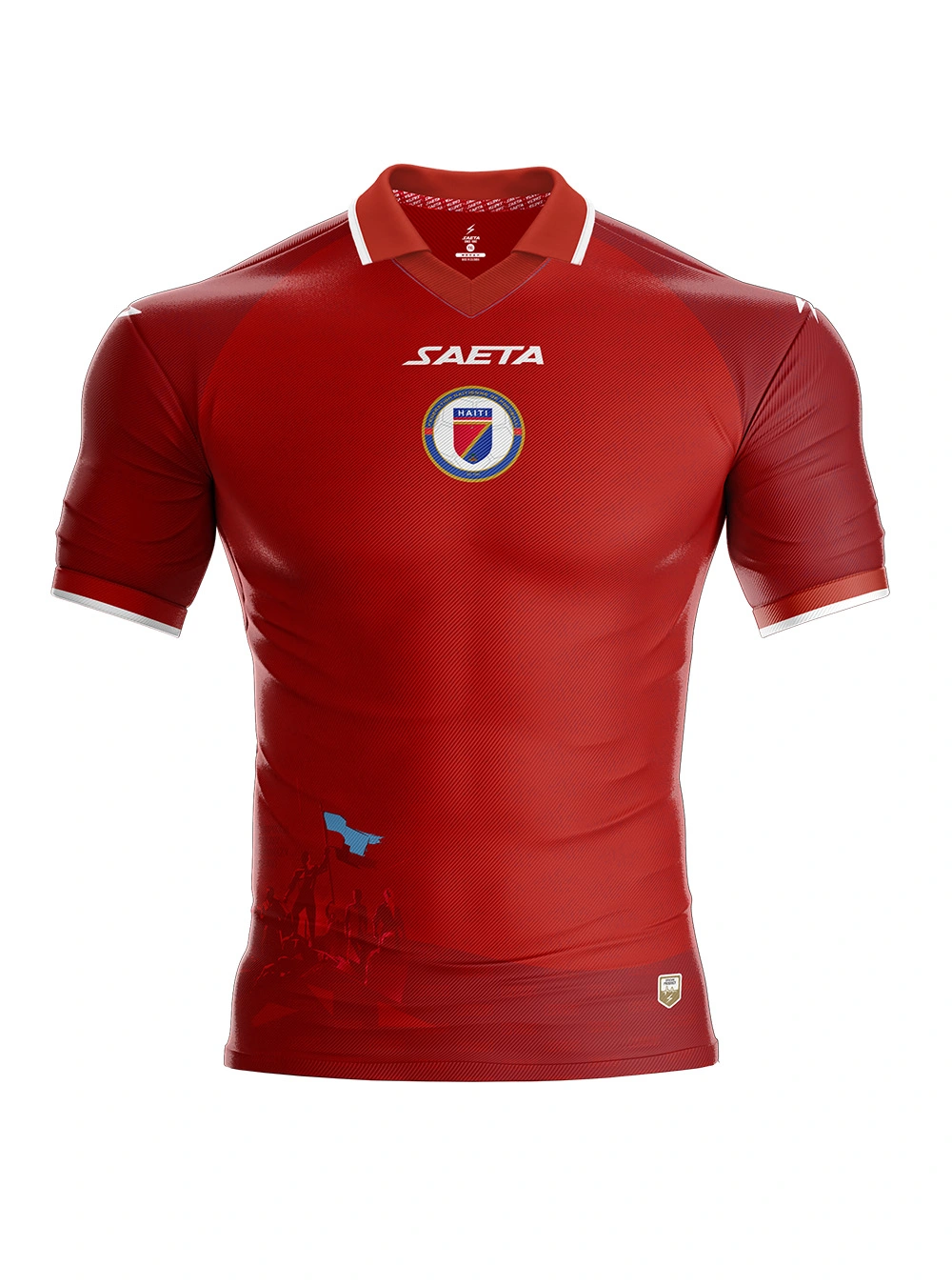 2026 Men's Authentic Haiti National Soccer Team Jersey Red