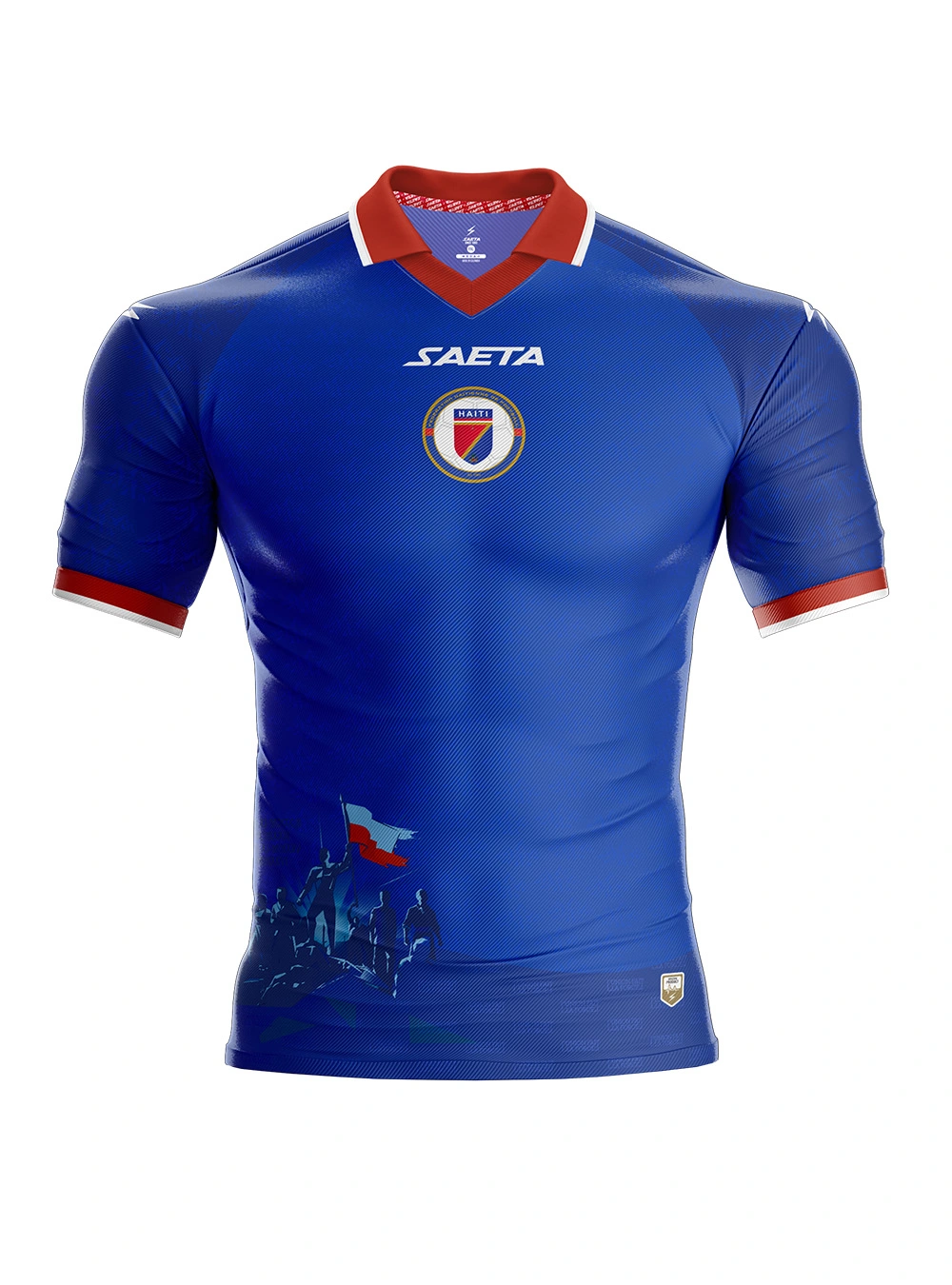 2026 Men's Authentic Haiti National Soccer Team Jersey Blue