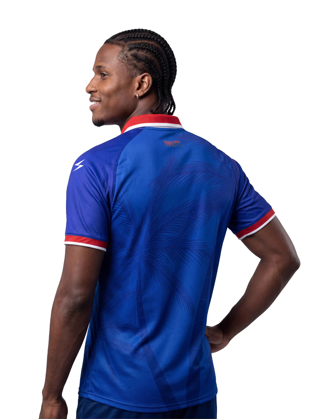 2026 Men's Haiti Soccer Team Fans Jersey Blue