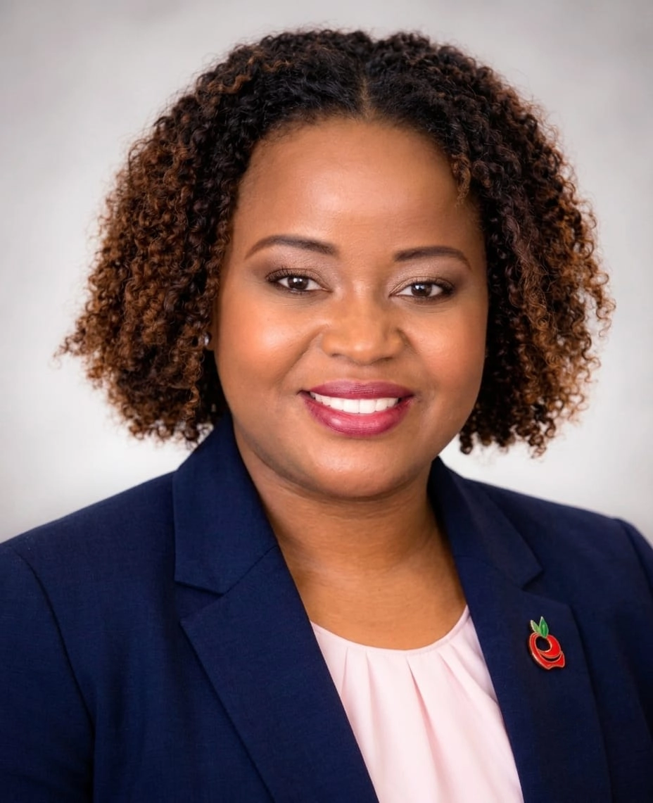 Portrait de la directrice du magasin