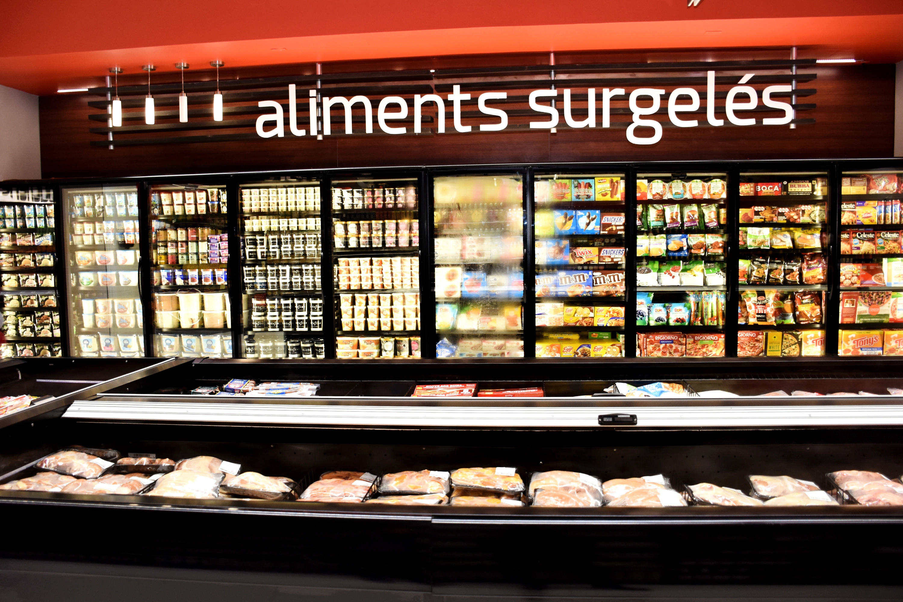 Les aliments surgelés
